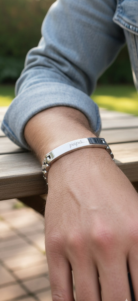 Bracciale uomo orologio ELEGANZA